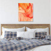 赤アルコールインク キャンバスプリント (インサイチュ (寝室))