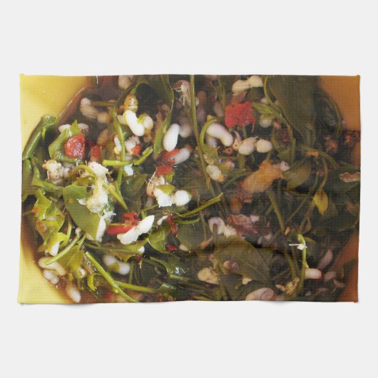 赤アントエッグサラダ…タイ通り食品 キッチンタオル (横)