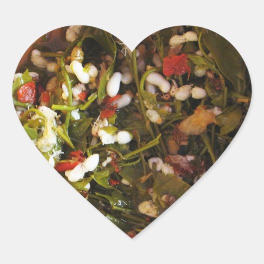 赤アントエッグサラダ…タイ通り食品 ハートシール (正面)