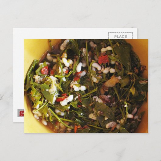 赤アントエッグサラダ…タイ通り食品 ポストカード (正面/裏面)