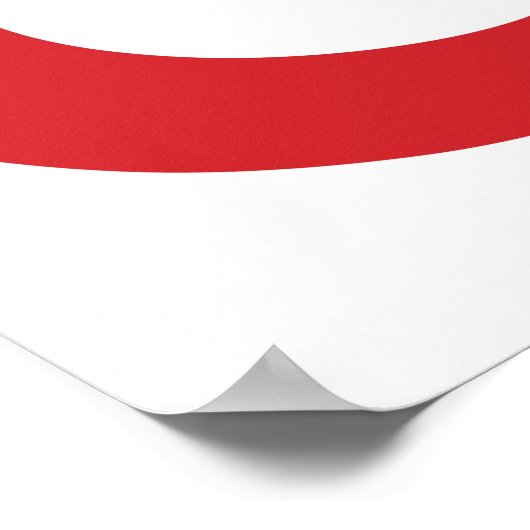 赤アンパサンド ポスター (角)