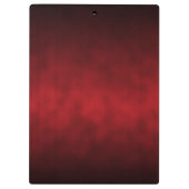 赤アートゴシックグラデーション クリップボード (裏面)