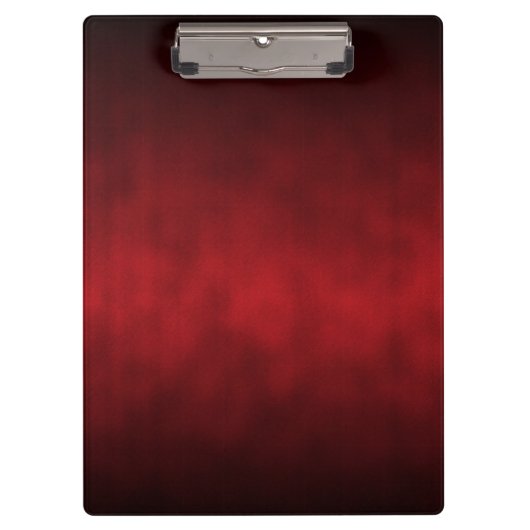 赤アートゴシックグラデーション クリップボード (正面)