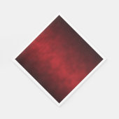 赤アートゴシックグラデーション スタンダードランチョンナプキン (角)