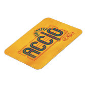 赤アールデコACCIO™スペルグラフィック マグネット (左側)