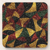 赤イエローグリーン波のフェスティバルグリッター コースター (正面)