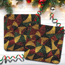 赤イエローグリーン波のフェスティバルグリッター