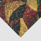 赤イエローグリーン波のフェスティバルグリッター 薄葉紙 (詳細)