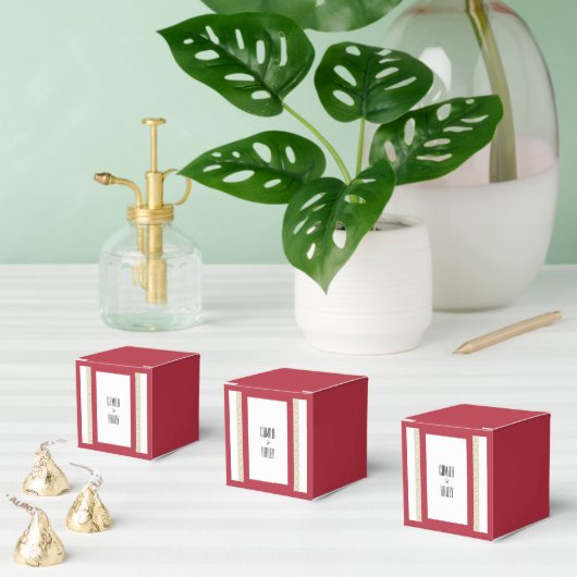 赤イスラーム幾何縁ど結婚の フェイバーボックス (複数)