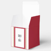 赤イスラーム幾何縁ど結婚の フェイバーボックス (オープン)