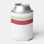 赤イスラーム幾何縁ど結婚の 缶クーラー (缶正面)