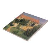 赤イタリアンい屋根のカントリーハウス タイル (側面)