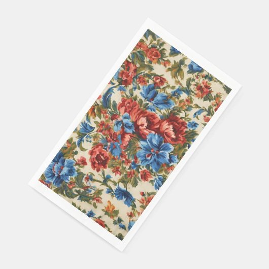 赤イタリアンと青の緑豊かな離れ花 (コーナー)