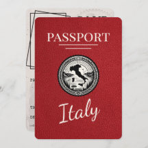 赤イタリア旅券