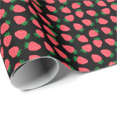 赤イチゴ ラッピングペーパー (ロールコーナー)
