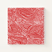 赤イニシャル ノートブック (裏面)