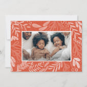 赤イバラ |フェスティバル植物写真 シーズンカード (正面)