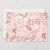 赤イバラ |フェスティバル植物写真 シーズンカード (裏面)