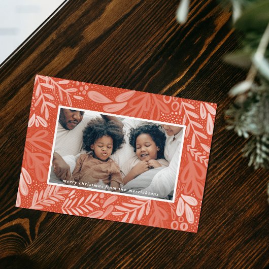 赤イバラ |フェスティバル植物写真 シーズンカード