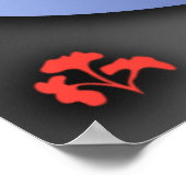 赤イビスポスター ポスター (角)