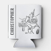 赤インディアンオンウードインシリコンバレー 缶クーラー (裏面)