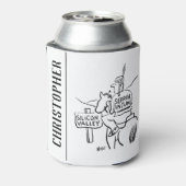 赤インディアンオンウードインシリコンバレー 缶クーラー (缶裏面)