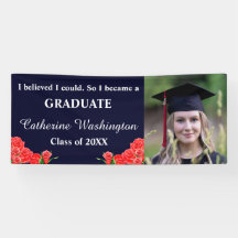 赤エレガントいバラの写真「信じられた」のサイン