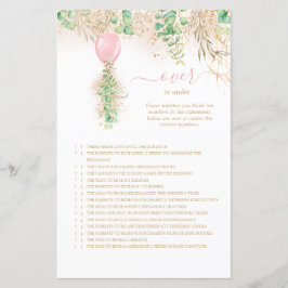 赤エレガントちゃんシャワーゲームの上または下の金ゴールドフローラ