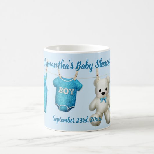 赤エレガントちゃんシャワーコーヒーマグ党の好意 コーヒーマグカップ (中央)