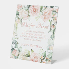 赤エレガントちゃんシャワーフローラおしゃぶり狩りゲーム 台座サイン