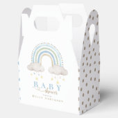 赤エレガントちゃんシャワーブルーお洒落レインボホ フェイバーボックス (オープン)