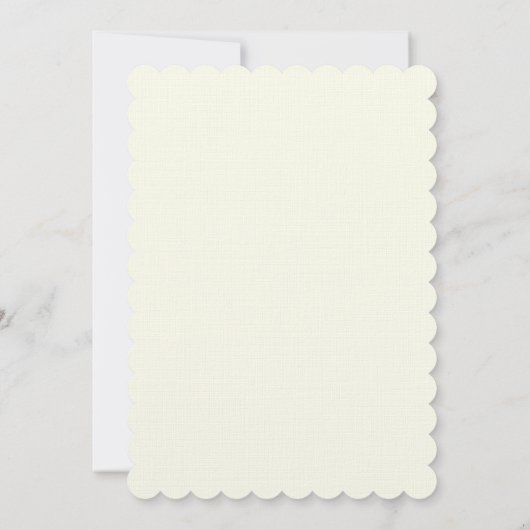 赤エレガントちゃんシャワーブルーフローラ宗教 招待状 (裏面)