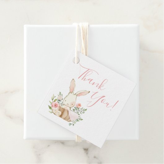 赤エレガントちゃんシャワー動物テーマ フェイバータグ (インサイチュ)