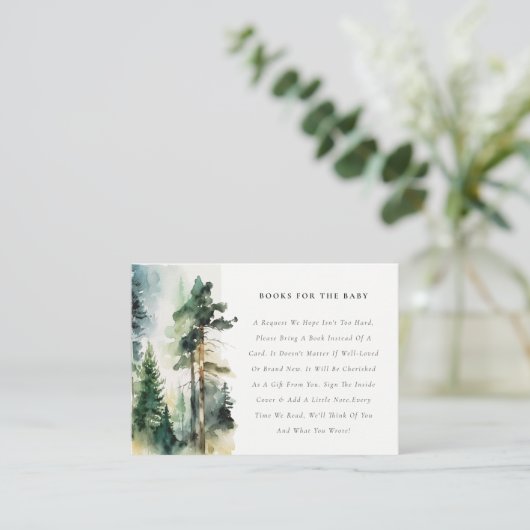 赤エレガントちゃんシャワー用森林本 エンクロージャーカード (スタンド正面)