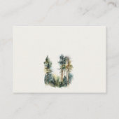 赤エレガントちゃんシャワー用森林本 エンクロージャーカード (裏面)