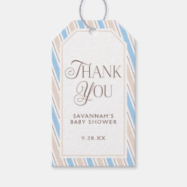 赤エレガントちゃんシャワー ギフトタグ