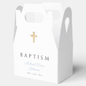 赤エレガントちゃんブルースクリプトボーイバプテスマ フェイバーボックス (オープン)