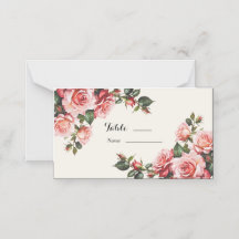 赤エレガントとピンクのバラのフローラ結婚