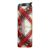 赤エレガントと金ゴールドフェスティバルスターバスト タンブラー (回転左)