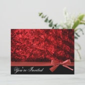 赤エレガントと黒の招待状 招待状 (スタンド正面)