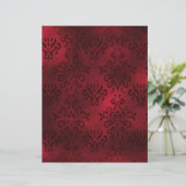 赤エレガントダマスクブックエフェメラ (スタンド正面)