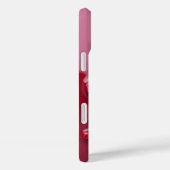 赤エレガントバラ3Dフローラ電話ケース Case-Mate iPhoneケース (裏面 / 右)