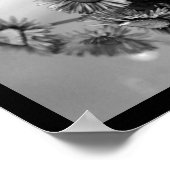 赤エレガントバラ ポスター (角)