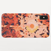 赤エレガントピンクデイジー葉フローラ Case-Mate iPhoneケース (裏面(横))