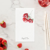 赤エレガントフローラパーソナライズされた結婚の (インサイチュ)