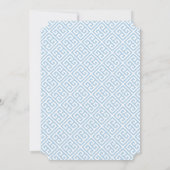 赤エレガントポインセチア結婚クリスマス 招待状 (裏面)