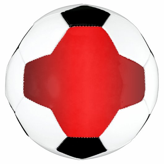 赤エレガント勾配 サッカーボール (正面)