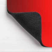 赤エレガント勾配 マウスパッド (コーナー)