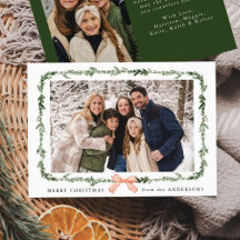 赤エレガント弓グリーンリーガーランド2写真