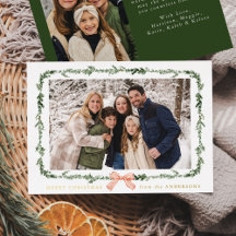 赤エレガント弓グリーンリーガーランド2写真